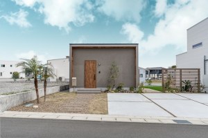 モデルハウス仕様の平屋　区画整理された分譲地内　津波・浸水ハザード外です