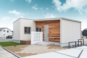 モデルハウス仕様の平屋　区画整理された分譲地内　津波・浸水ハザード外です